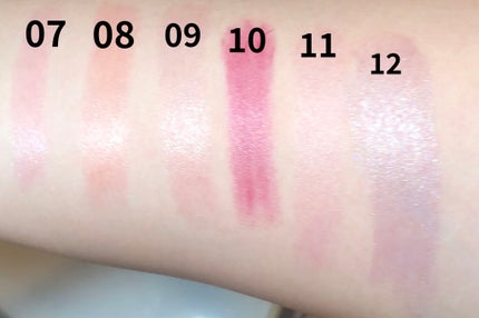 ラッキージェム マイリップス 01 thoughtful Aquarius<水瓶座>/JILL STUART/口紅を使ったクチコミ(3枚目)