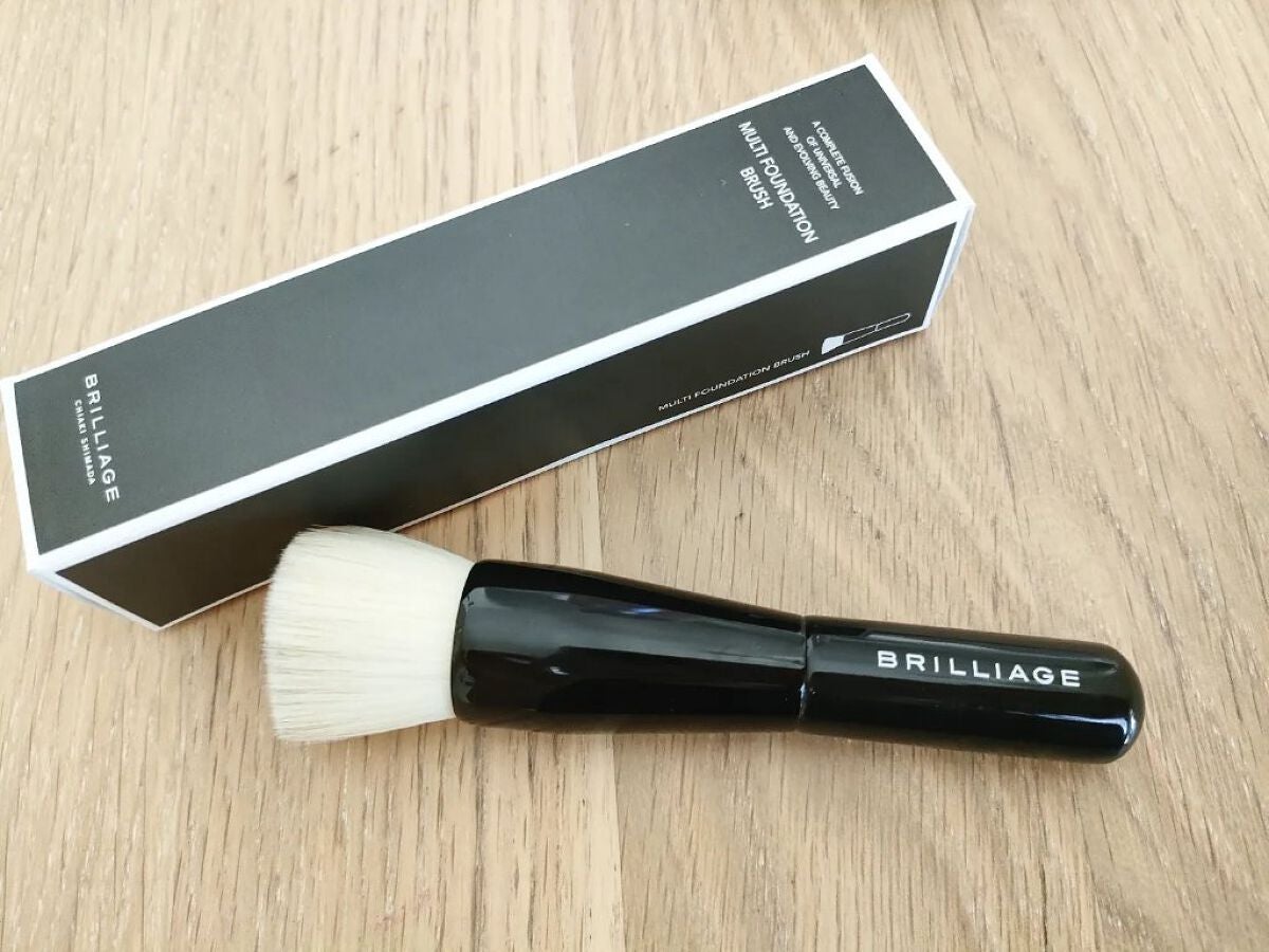 マルチファンデーションブラシ/ブリリアージュ/メイクブラシを使ったクチコミ(1枚目)