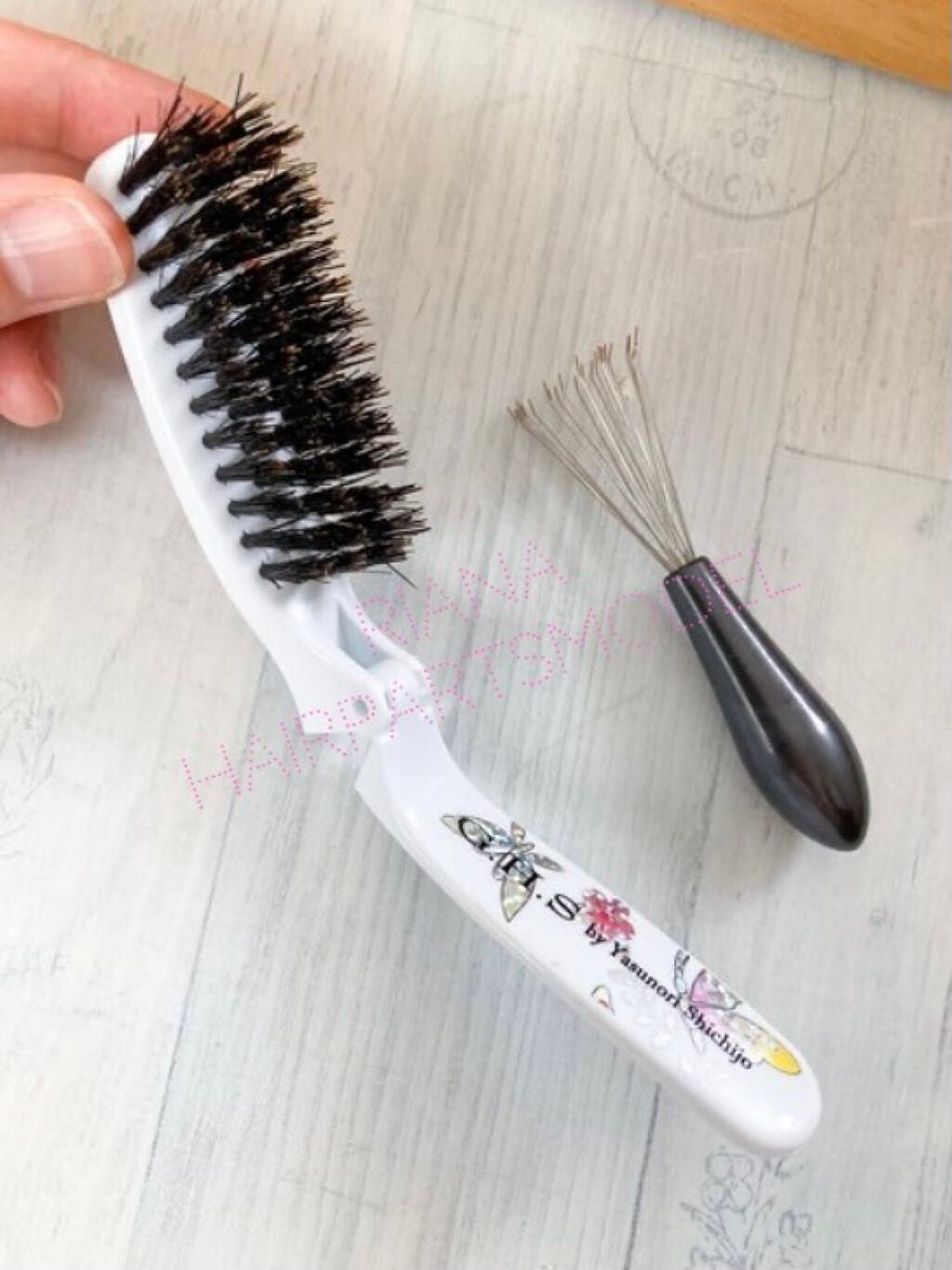 つげ櫛(ケース入り)/十三や(京都)/ヘアコームを使ったクチコミ(3枚目)