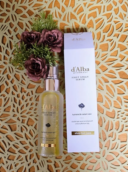 ダルバ ホワイトトリュフファーストスプレーセラム/ダルバ/ミスト状化粧水を使ったクチコミ(2枚目)