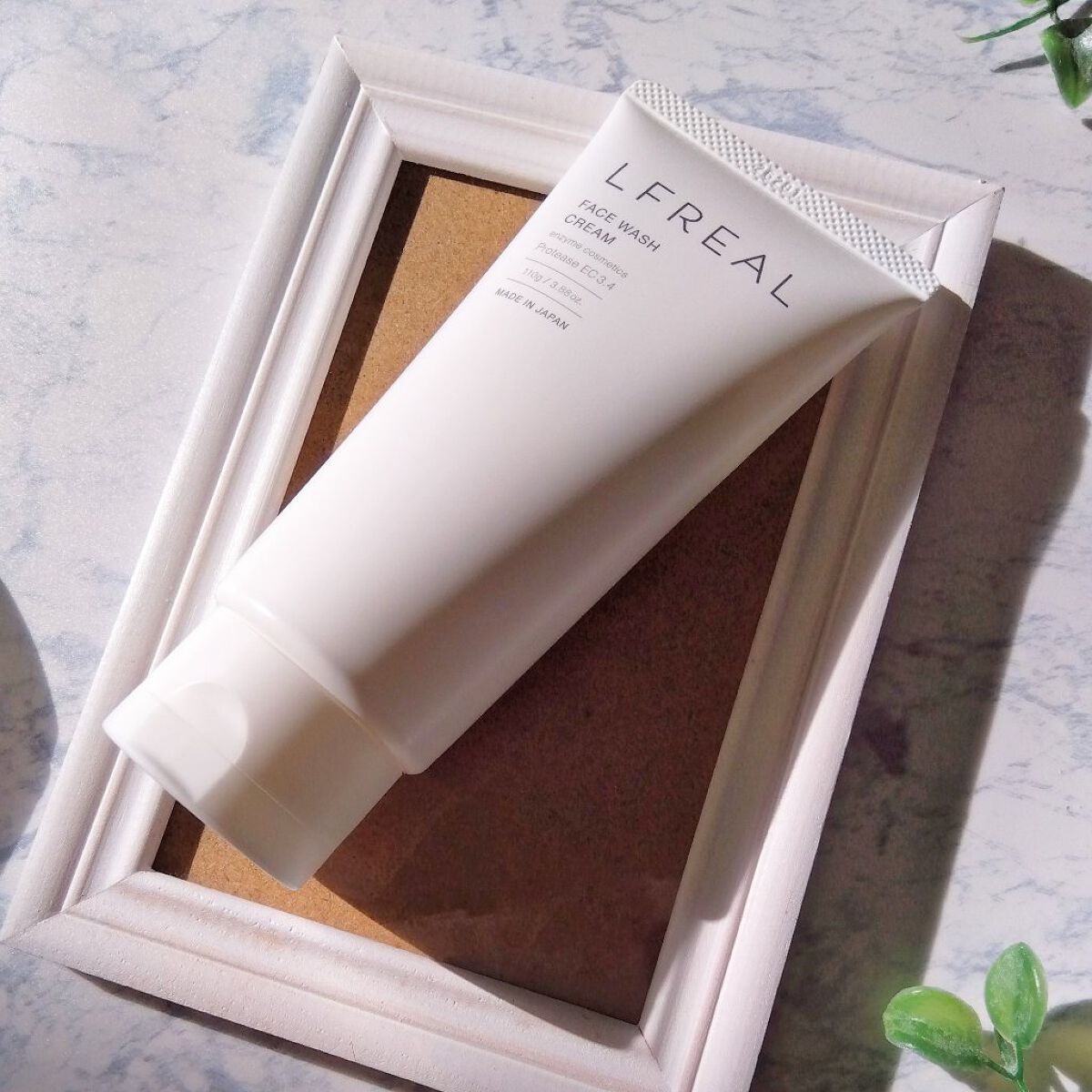 フェイスウォッシュクリーム/LFREAL/洗顔フォームを使ったクチコミ（1枚目）