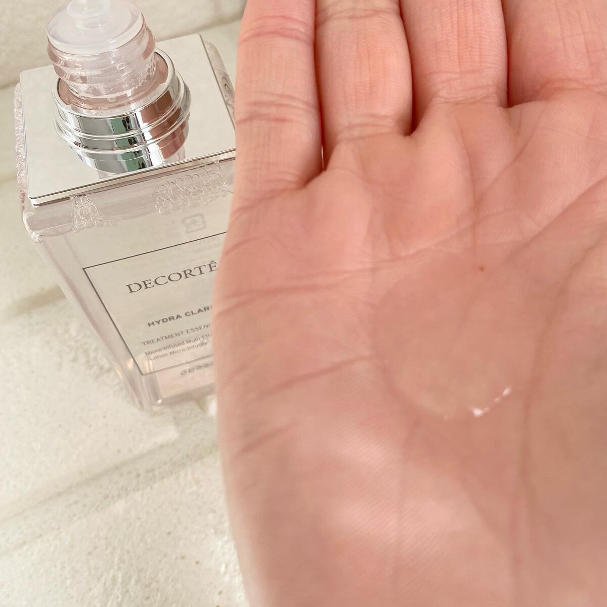 イドラクラリティ 薬用 トリートメント エッセンス ウォーター/DECORTÉ/化粧水を使ったクチコミ(3枚目)