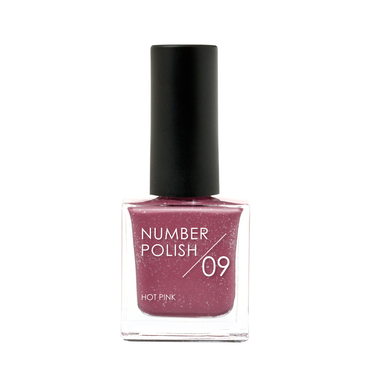 NUMBER POLISH　 09 Hot Pink