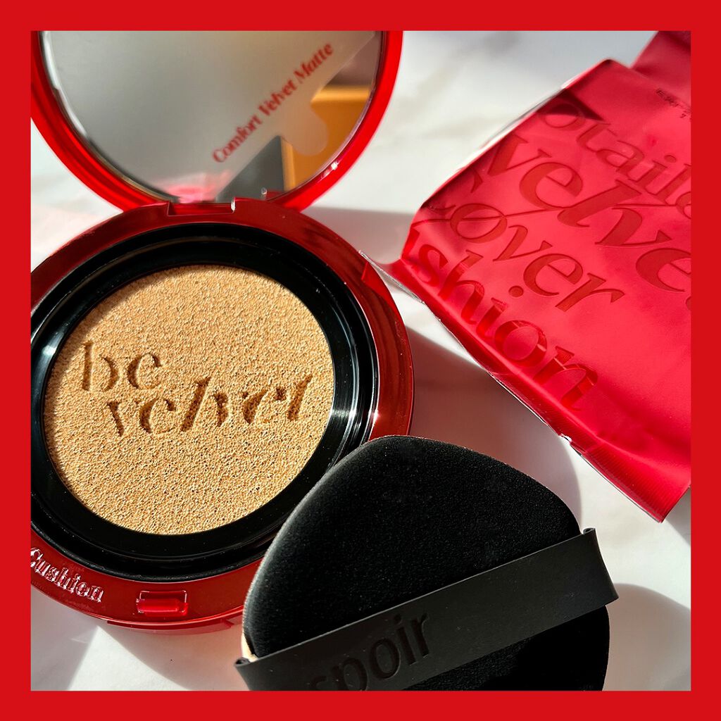 プロテーラービーベルベットカバークッション/espoir/クッションファンデーションを使ったクチコミ(3枚目)