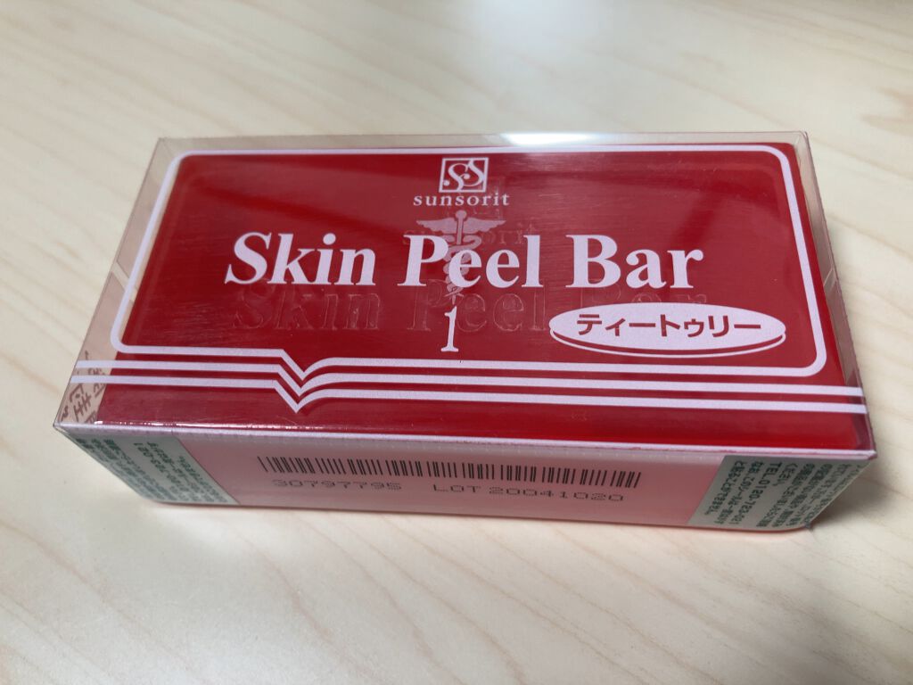 スキンピールバー ティートゥリー/サンソリット/洗顔石鹸を使ったクチコミ（1枚目）