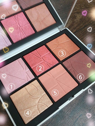 NARS オールザットグリターズ ライトリフレクティング チークパレット のクチコミ「NARS　オールザットグリターズ ライトリフレクティング チークパレット

NARSのオフィシ.....」（3枚目）