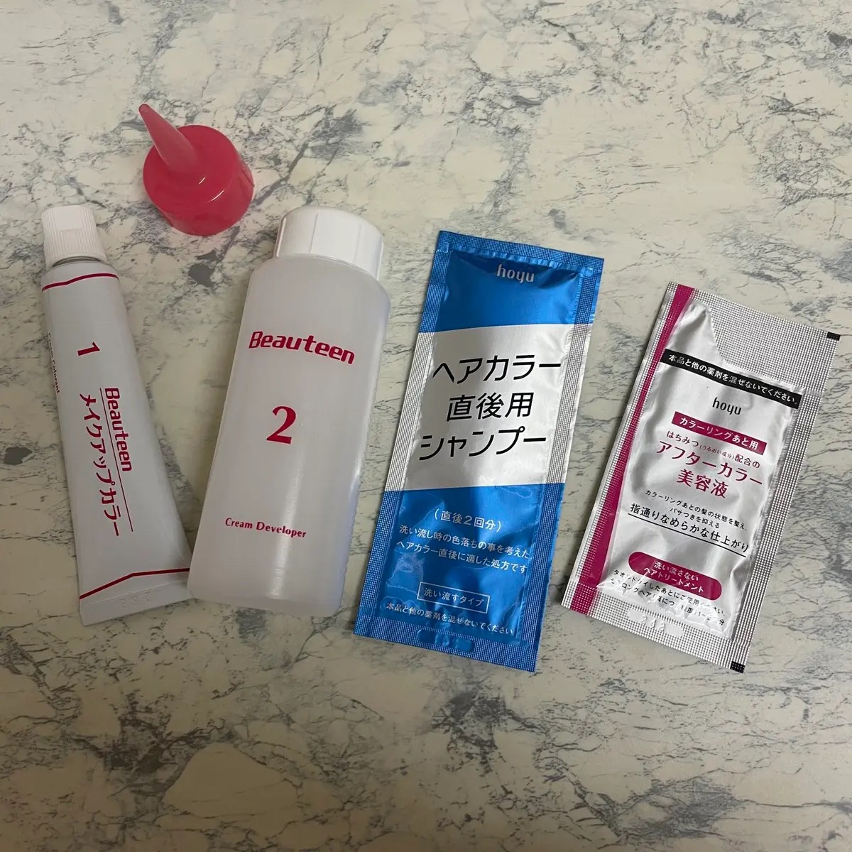 メイクアップカラー/ビューティーン/ヘアカラーを使ったクチコミ（2枚目）