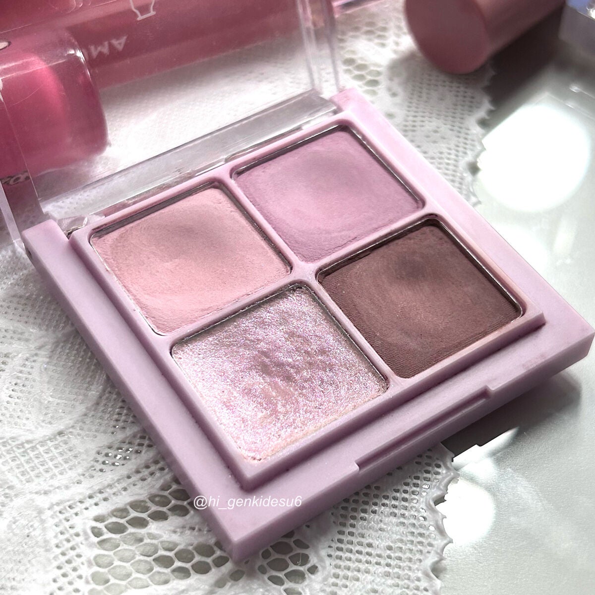 ベターザンアイズ ミルクシリーズ/rom&nd/アイシャドウパレットを使ったクチコミ(4枚目)