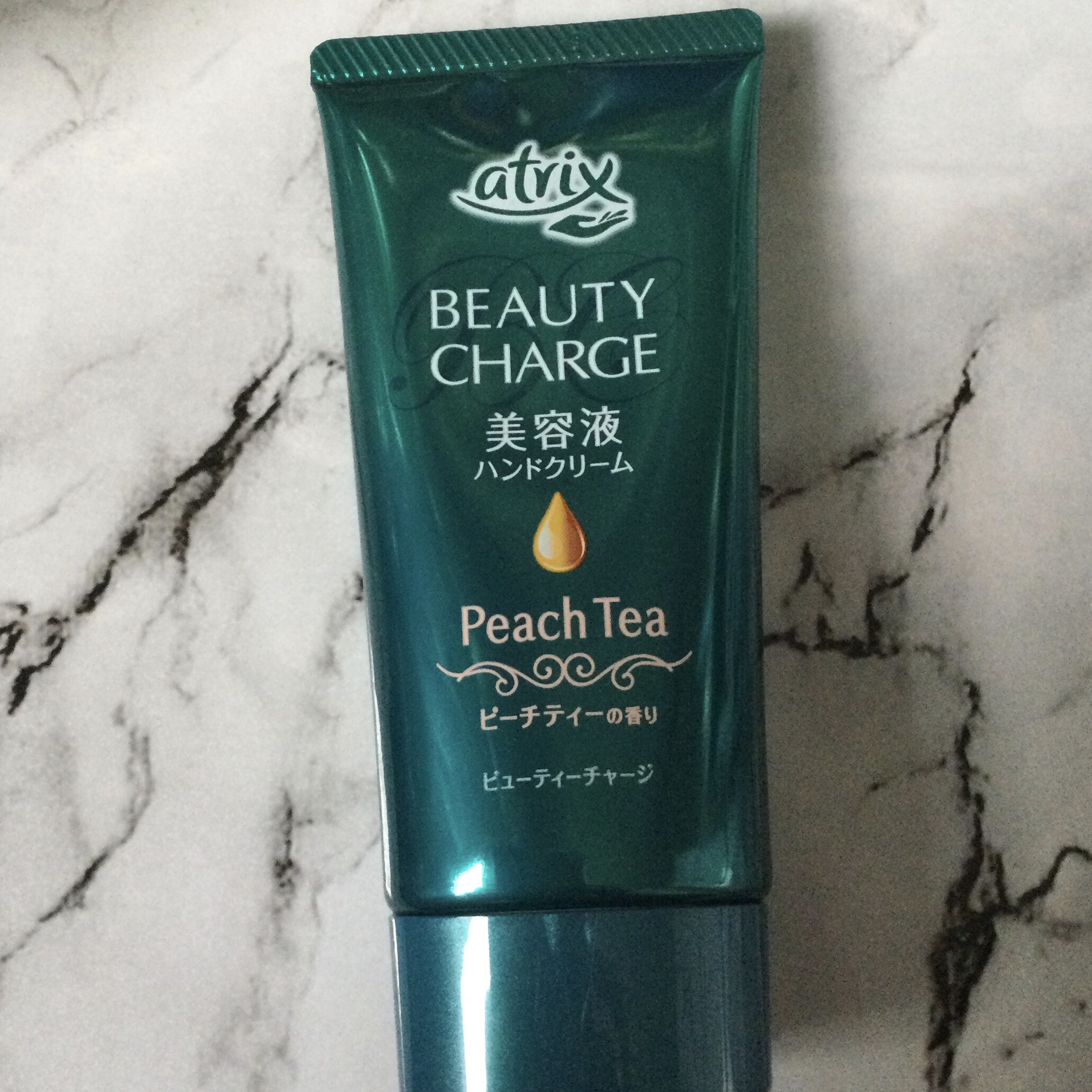 ビューティーチャージ ピーチティーの香り/アトリックス/ハンドクリームを使ったクチコミ（1枚目）