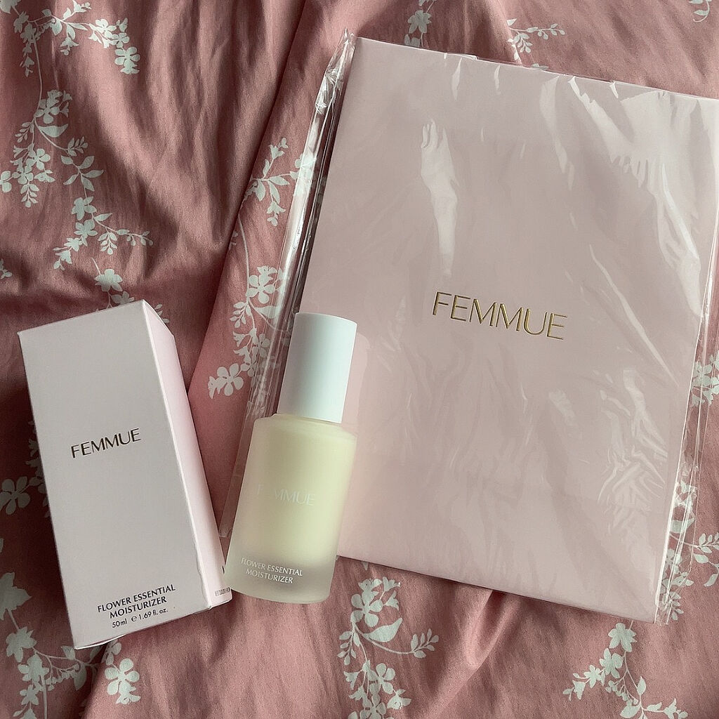 フラワー エッセンシャル モイスチャライザー/FEMMUE/乳液を使ったクチコミ（1枚目）