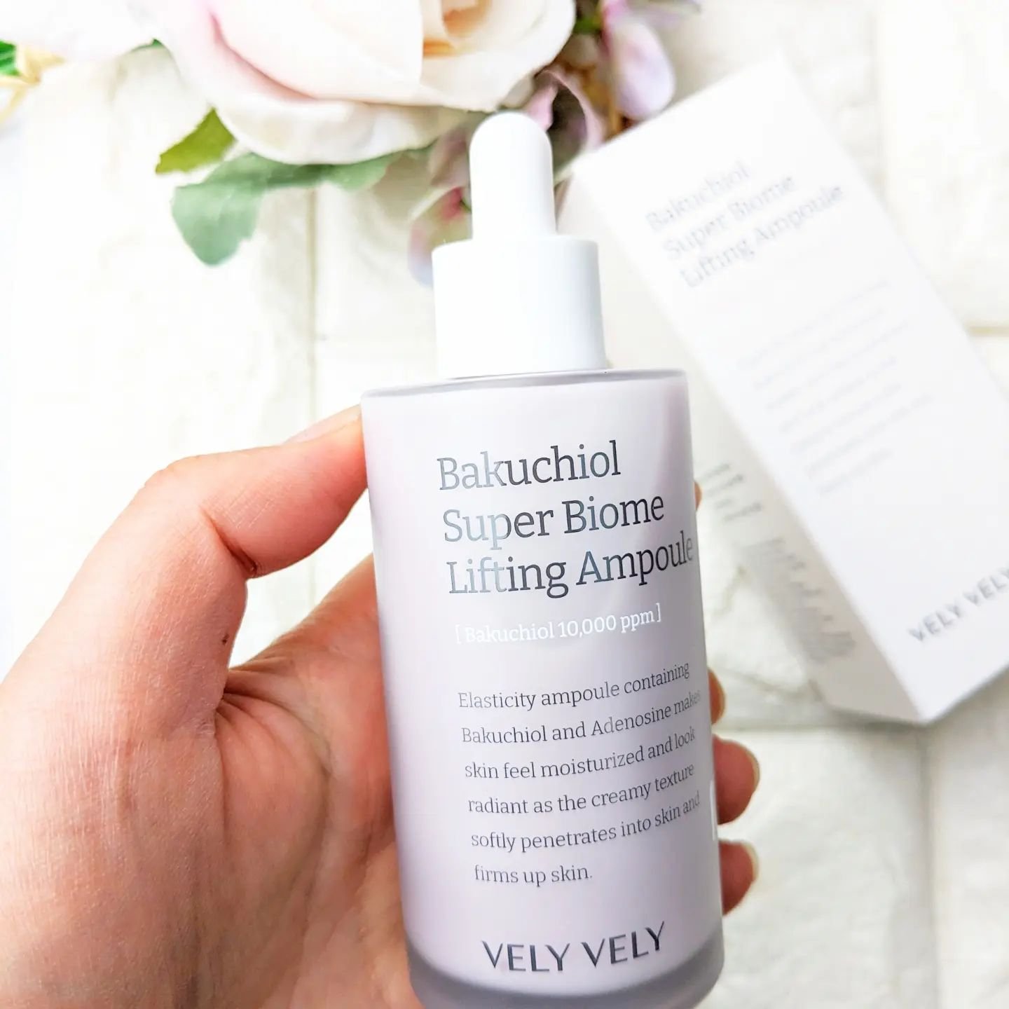バクチオールスーパーバイオーム リフティングアンプル/VELY VELY/美容液を使ったクチコミ（2枚目）