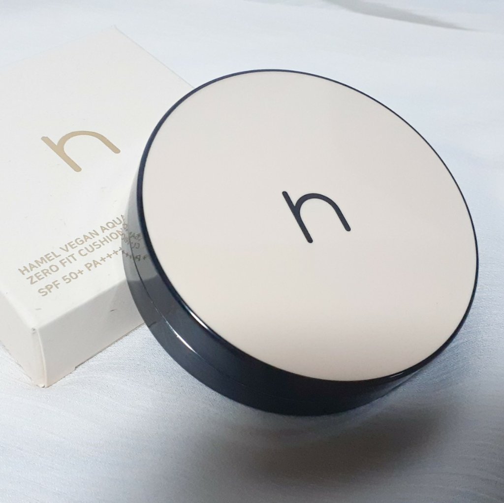 ヴィーガンアクアゼロフィットクッション/HAMEL/クッションファンデーションを使ったクチコミ（1枚目）