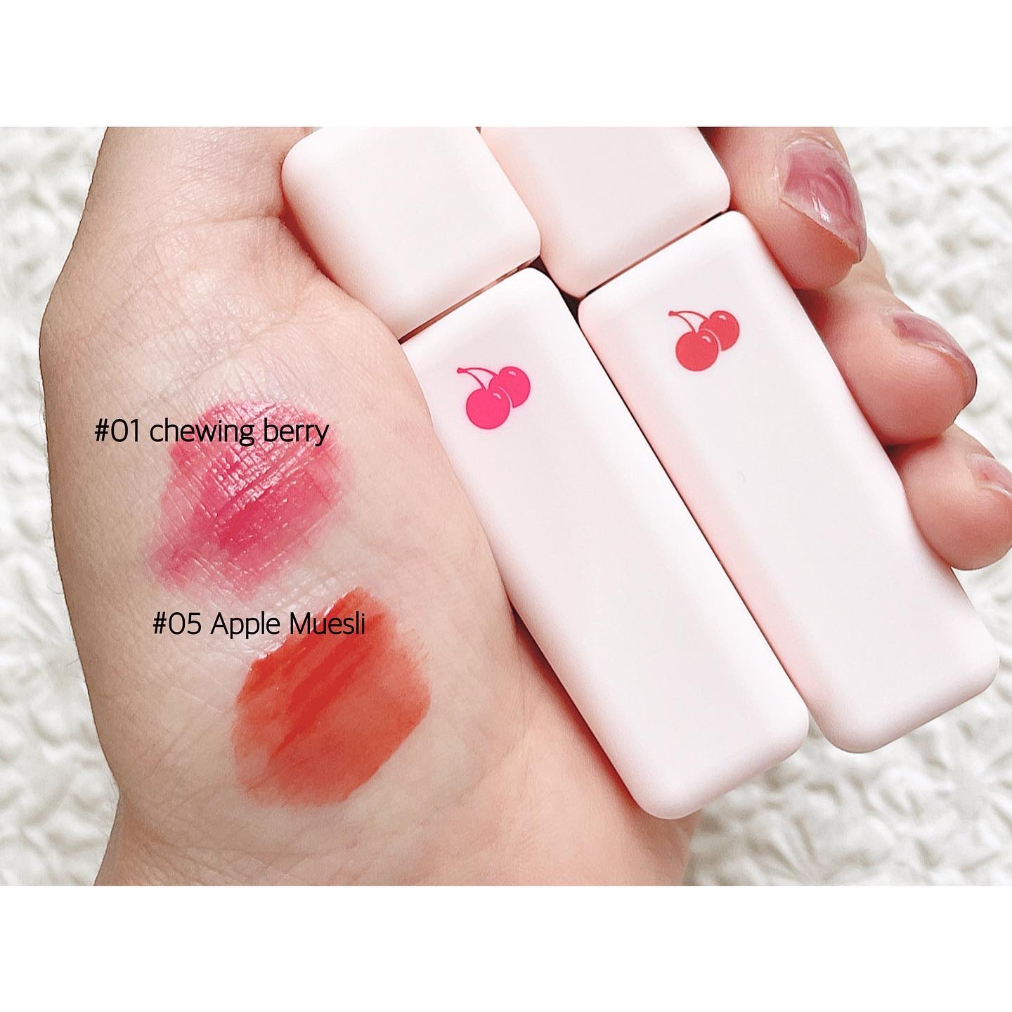 チューインガムベルベットティント/KIRSH(キルシー)/リップティントを使ったクチコミ（1枚目）