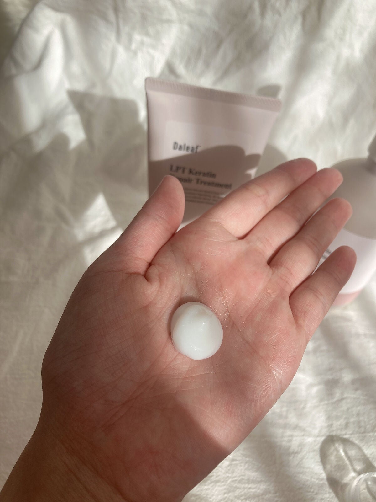 LPTケラチンリペアトリートメント/Daleaf/洗い流すヘアトリートメントを使ったクチコミ(3枚目)