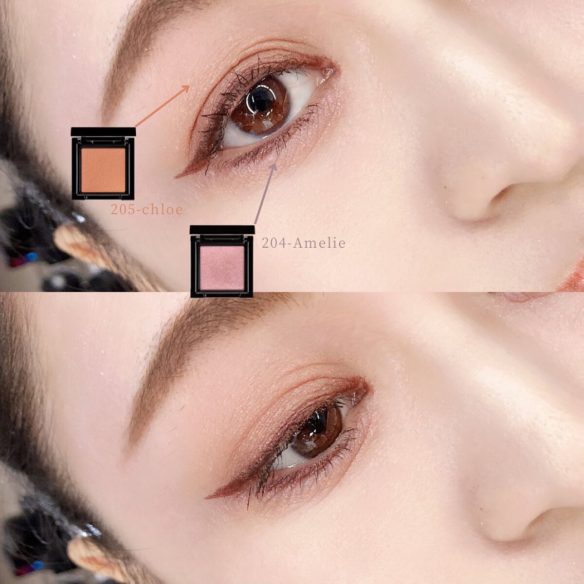 オンブルアムールエクラ/ブランエトワール/単色アイシャドウを使ったクチコミ(6枚目)