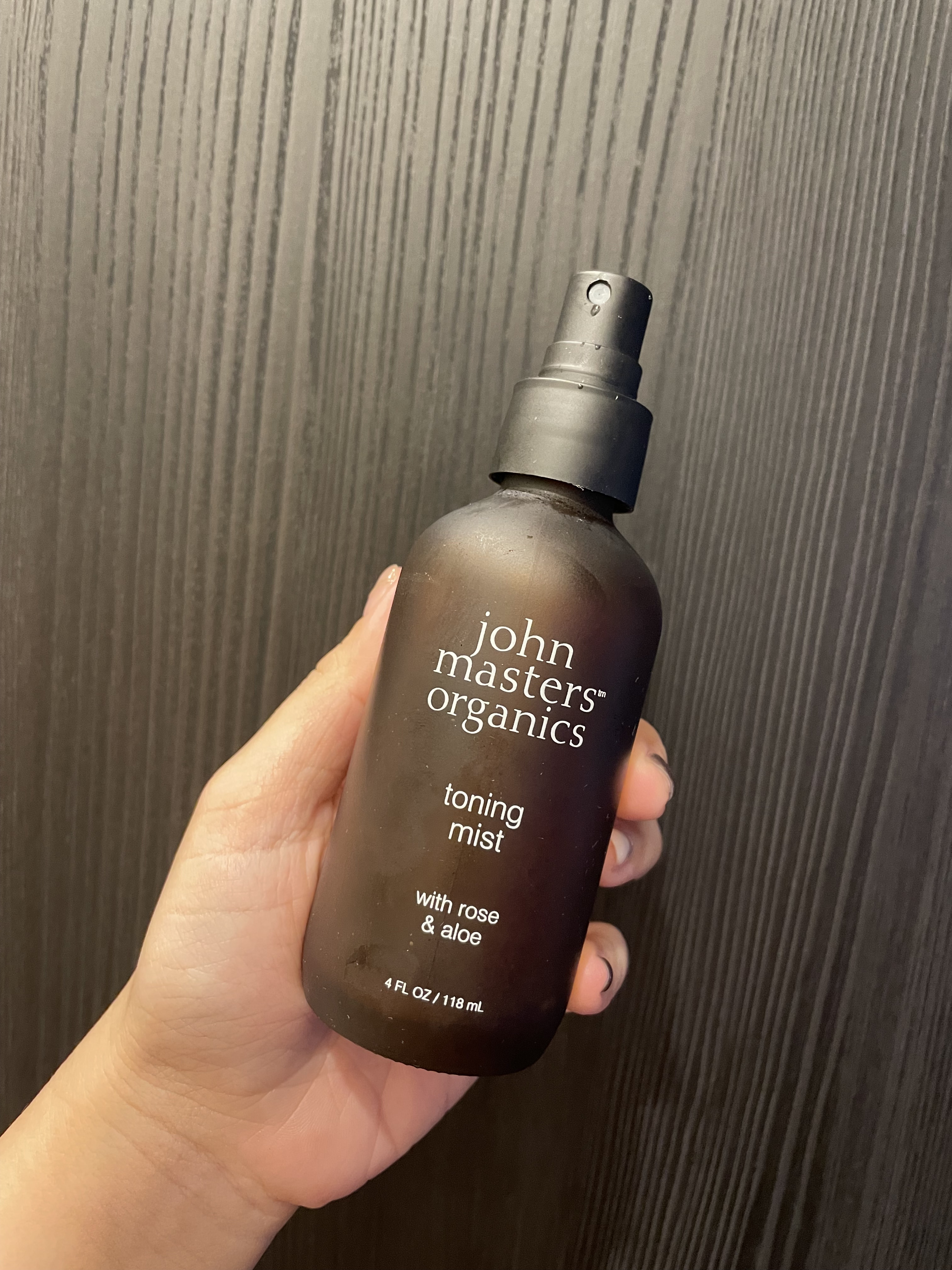 R&Aハイドレイティングトーニングミスト（ローズ＆アロエ）/john masters organics/ミスト状化粧水を使ったクチコミ（1枚目）