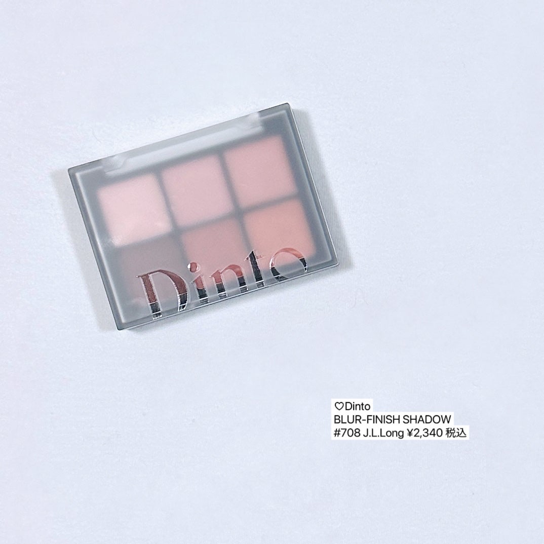 ブラーフィニシュシャドウパレット/Dinto/アイシャドウパレットを使ったクチコミ(8枚目)