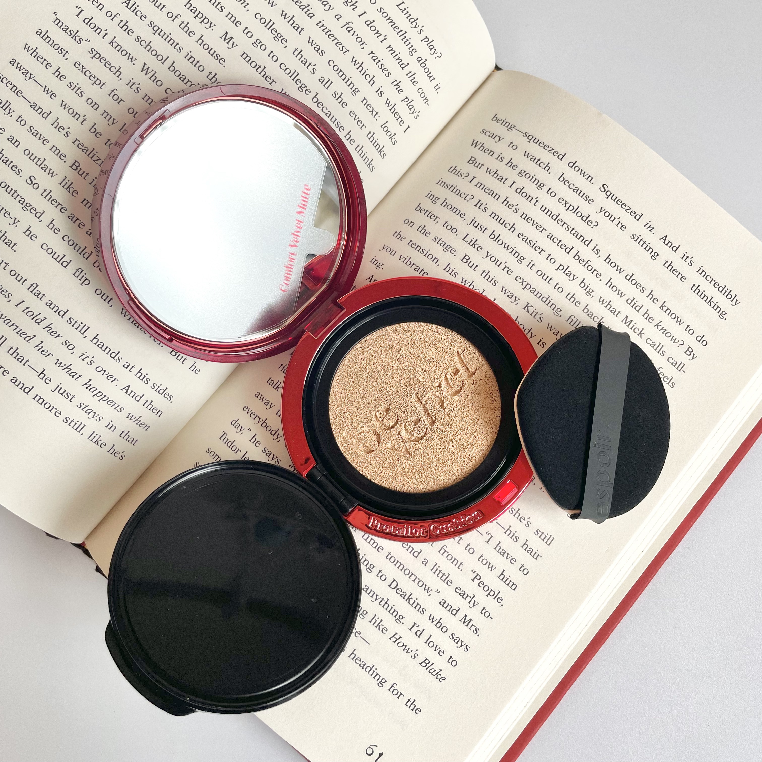 プロテーラービーベルベットカバークッション/espoir/クッションファンデーションを使ったクチコミ（1枚目）