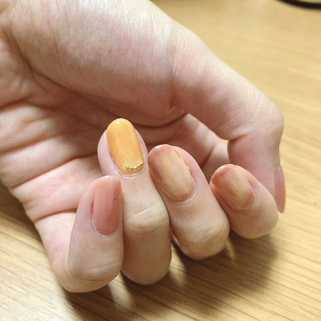 グロッシーコート/スキューズミー/オールインワンネイルを使ったクチコミ（1枚目）