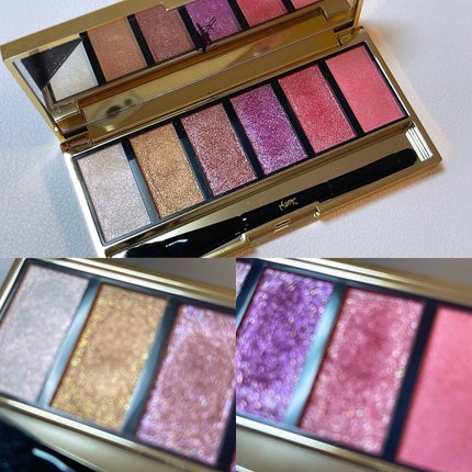 メイクパレット シマー ラッシュ/YVES SAINT LAURENT BEAUTE/アイシャドウパレットを使ったクチコミ(4枚目)