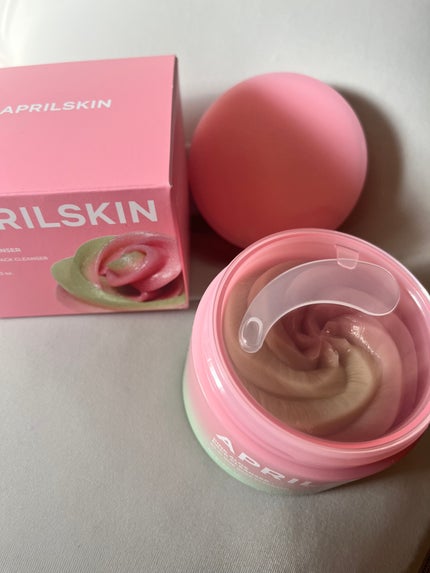 ピンクアロエメレンゲクレンザー/APRILSKIN/その他洗顔料を使ったクチコミ(2枚目)