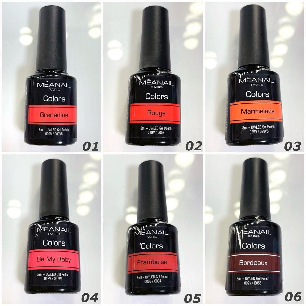 ジェルネイル6色セット/meanail/ジェルネイルを使ったクチコミ(2枚目)