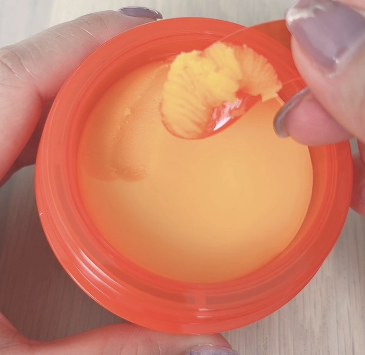 カロテンIPMP(TM) とろけるクレンジングバーム /APRILSKIN/クレンジングバームを使ったクチコミ（3枚目）