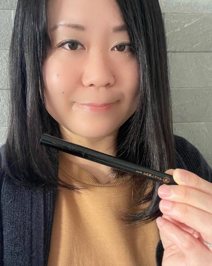 お化粧ふでぺん 目元用 毛筆極細/くれ竹 /リキッドアイライナーを使ったクチコミ(7枚目)