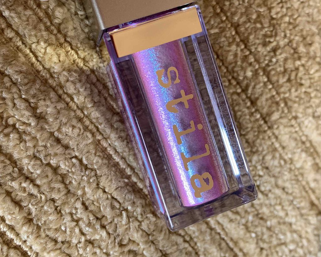 グリッター&グロウ リキッドアイシャドウ/stila/グリッターを使ったクチコミ(1枚目)