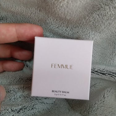 FEMMUE ビューティバームのクチコミ「【使った商品】ビューティバーム
【色味】ほぼなし
【色もち】なし
【質感】バーム
【保湿】.....」（1枚目）