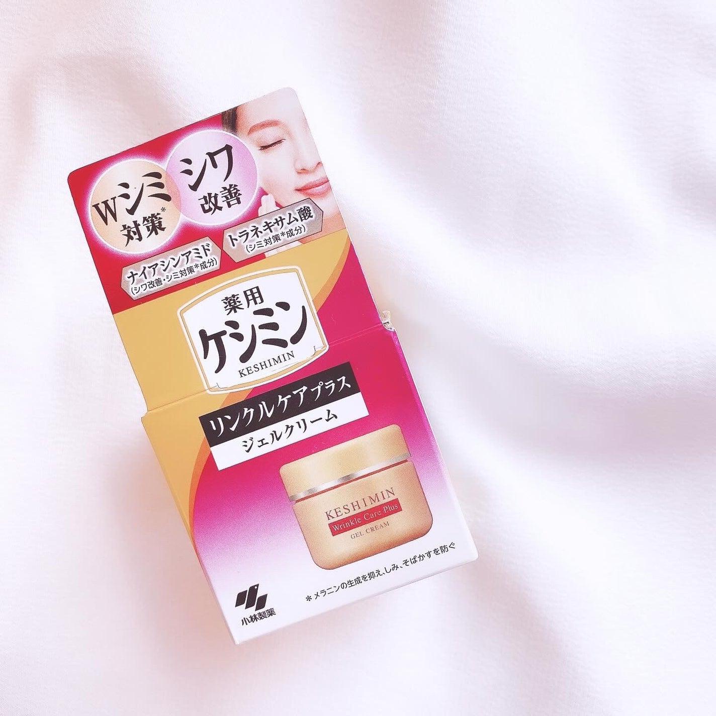 リンクルケアプラスジェルクリーム/ケシミン/フェイスクリームを使ったクチコミ(6枚目)