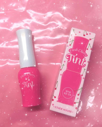 フレッシュチェリー リップティント/ETUDE/リップグロスを使ったクチコミ(1枚目)
