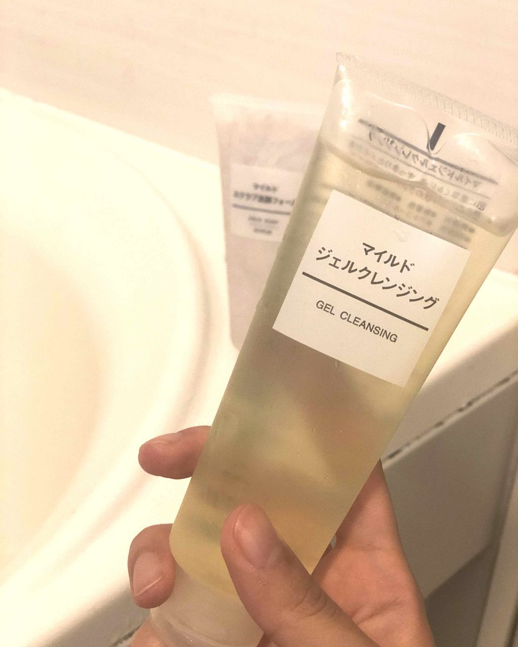 マイルドジェルクレンジング/無印良品/クレンジングジェルを使ったクチコミ(3枚目)