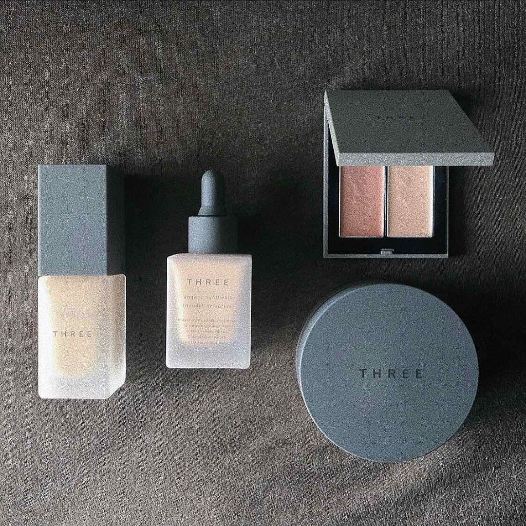 THREE シマリング グロー デュオ/THREE/クリームハイライトを使ったクチコミ(1枚目)