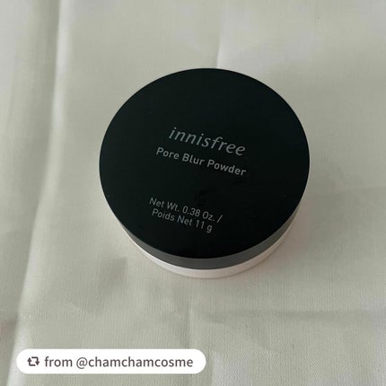 ポアブラー パウダー/innisfree/ルースパウダーを使ったクチコミ(2枚目)