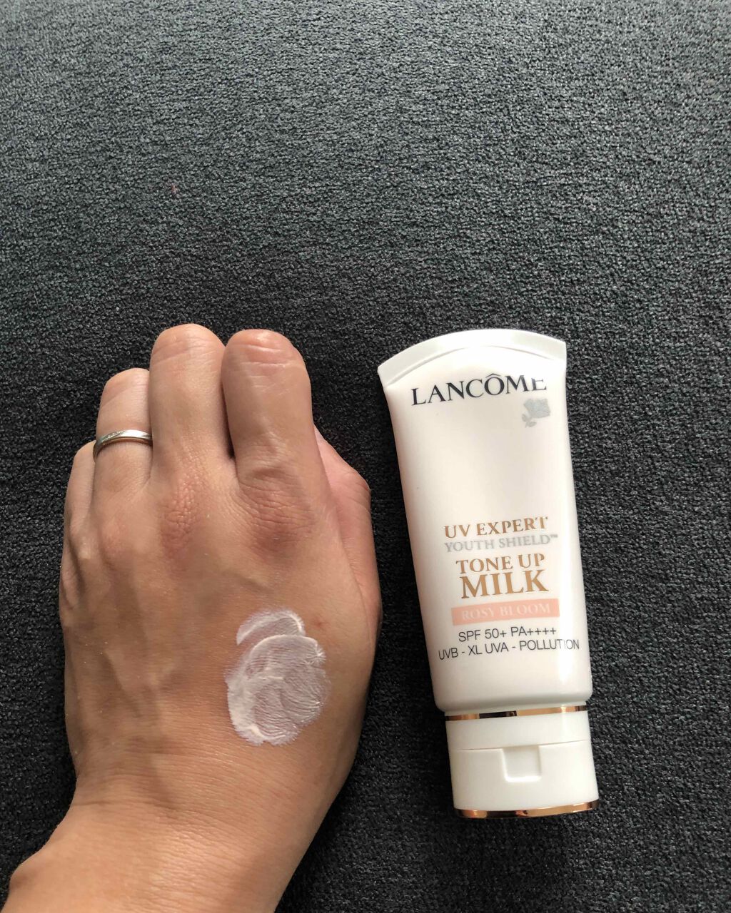 UV エクスペール トーン アップ ローズ/LANCOME/日焼け止め・UVケアを使ったクチコミ(3枚目)