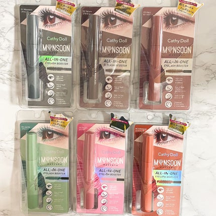 モンスーンカラーマスカラ/CathyDoll/マスカラを使ったクチコミ(4枚目)