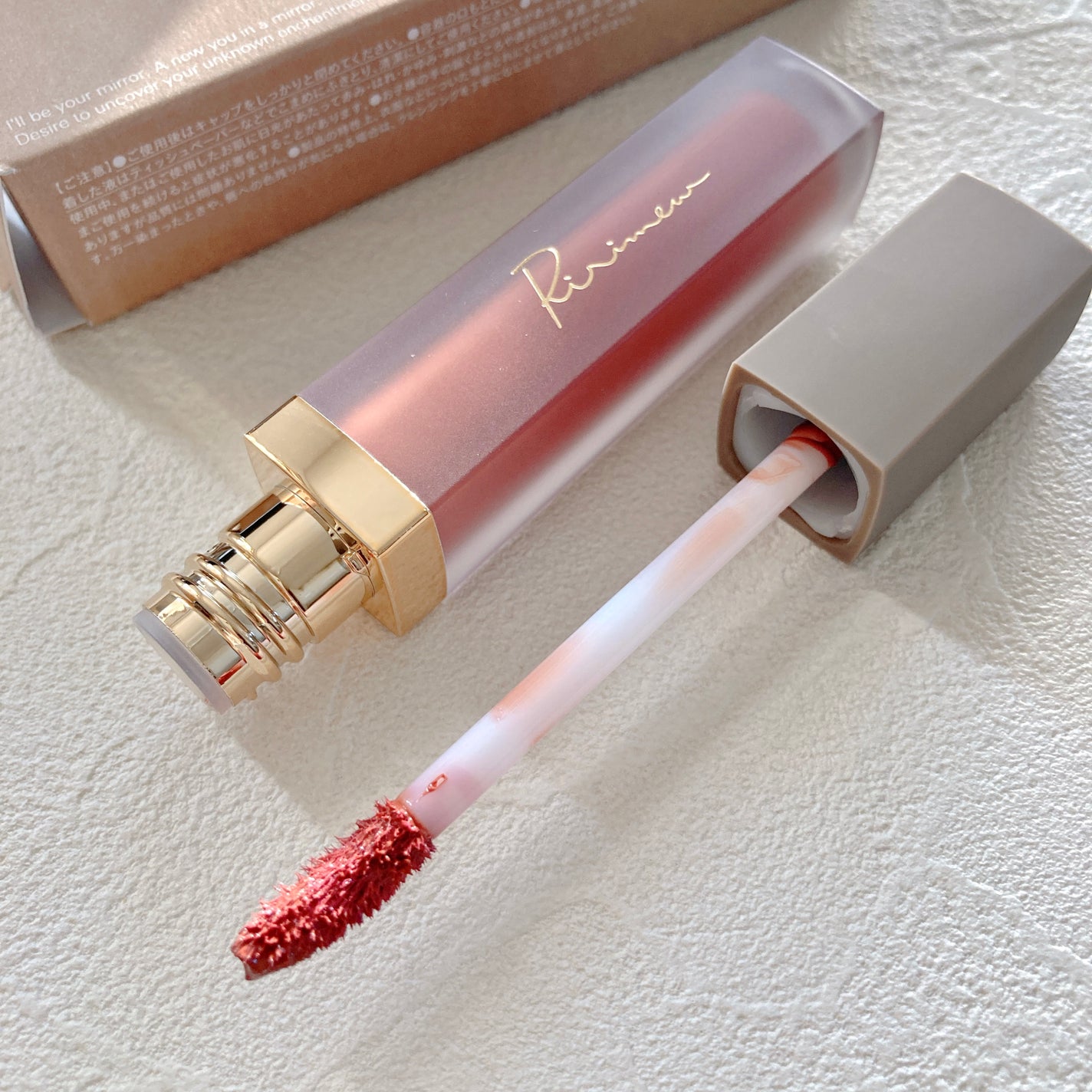 センシュアルフィックスティント/Ririmew/リップティントを使ったクチコミ(9枚目)