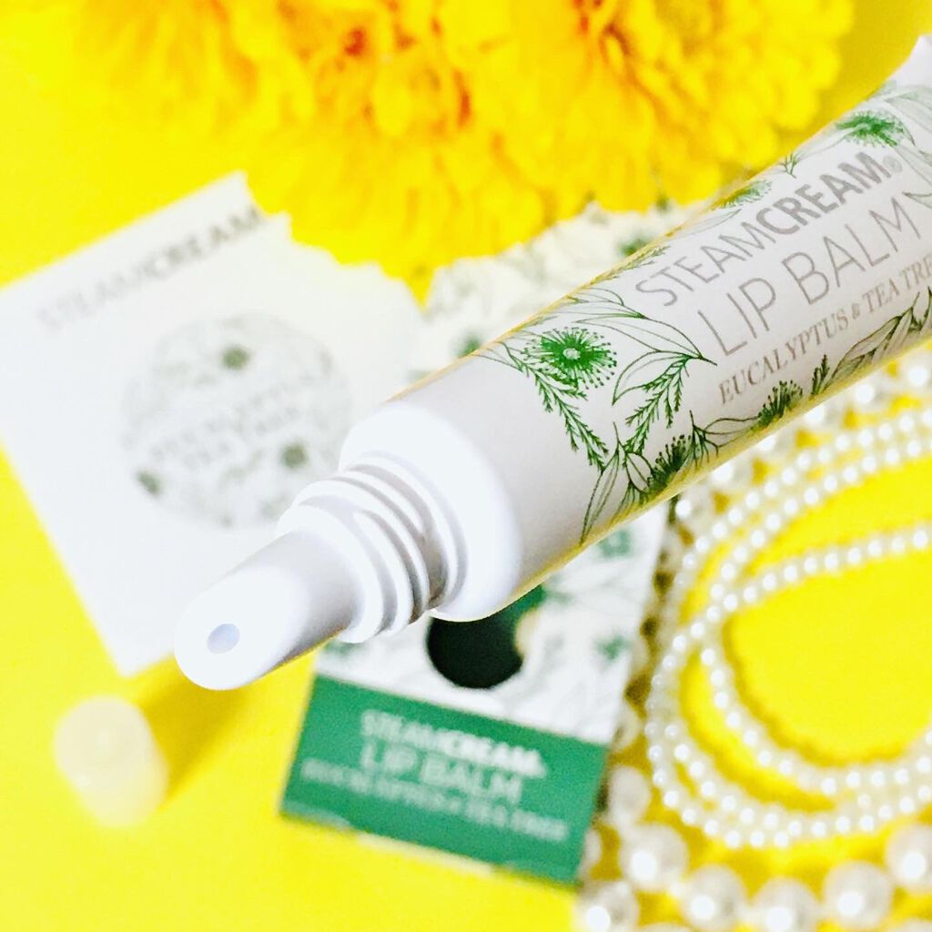 リップバームユーカリ＆ティーツリー/STEAMCREAM/リップバームを使ったクチコミ（3枚目）