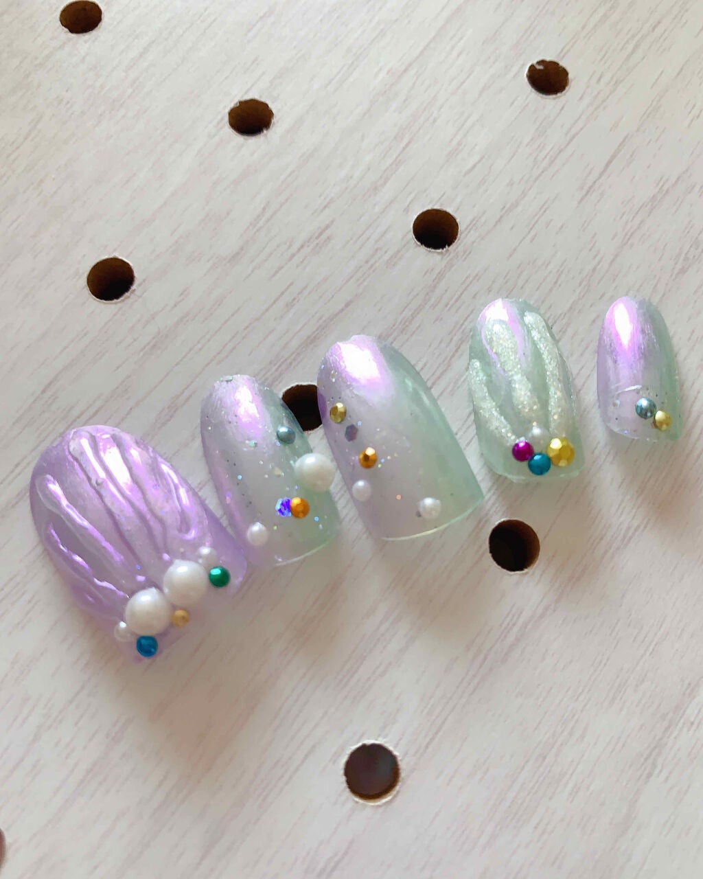 gene TOKYO ネイル/DAISO/マニキュアを使ったクチコミ(4枚目)