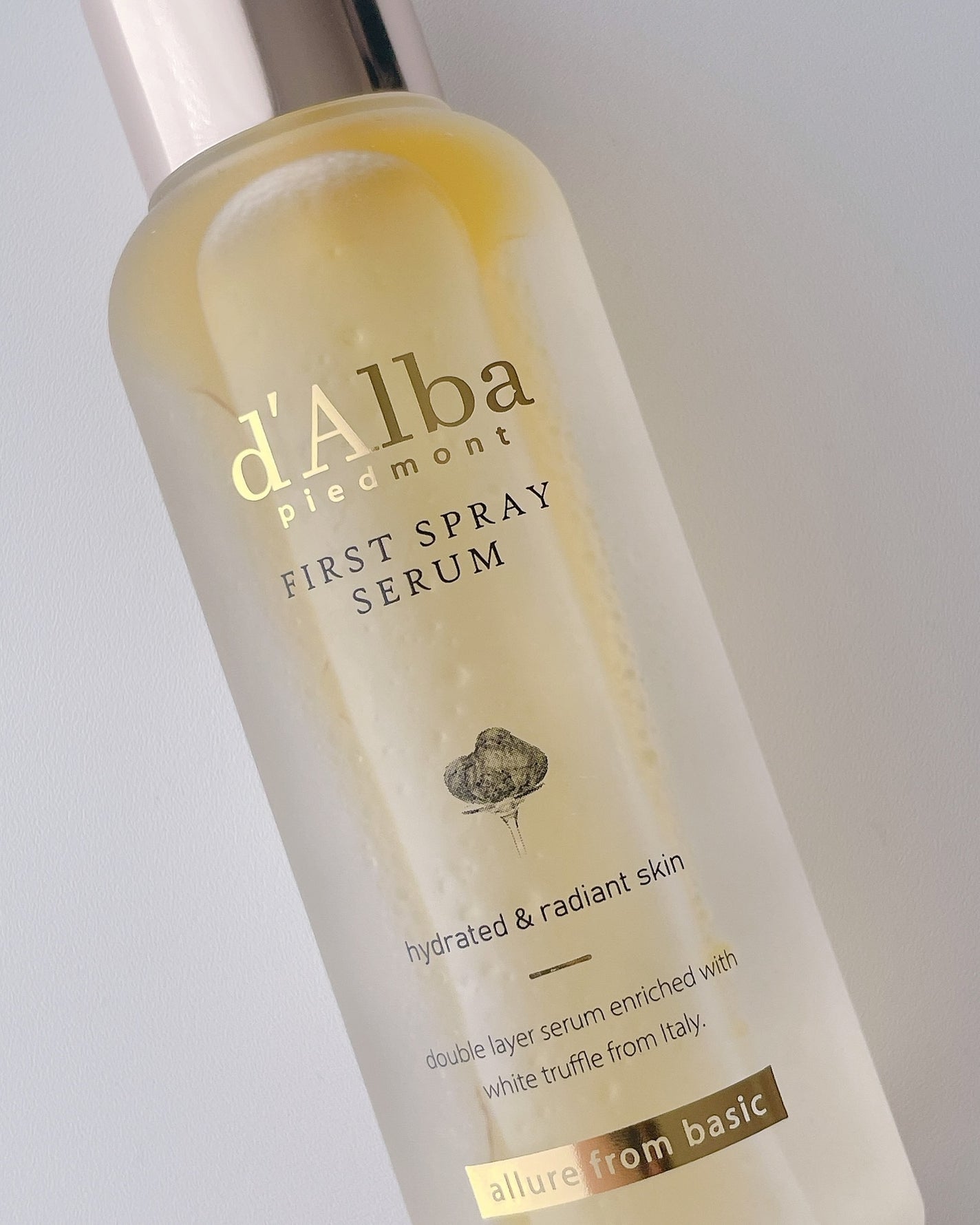 ダルバ ホワイトトリュフファーストスプレーセラム/ダルバ/ミスト状化粧水を使ったクチコミ(2枚目)