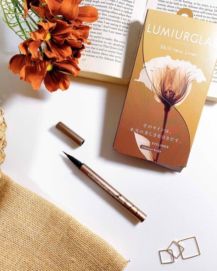 スキルレスライナー/LUMIURGLAS/リキッドアイライナーを使ったクチコミ(1枚目)