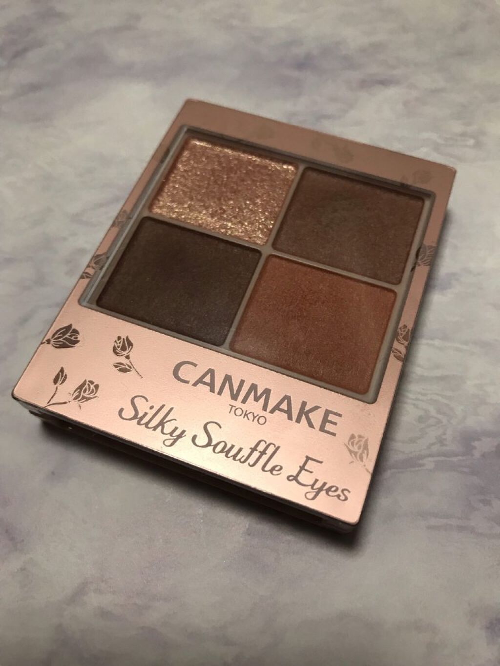 シルキースフレアイズ(マットタイプ)/キャンメイク/アイシャドウパレットを使ったクチコミ(1枚目)