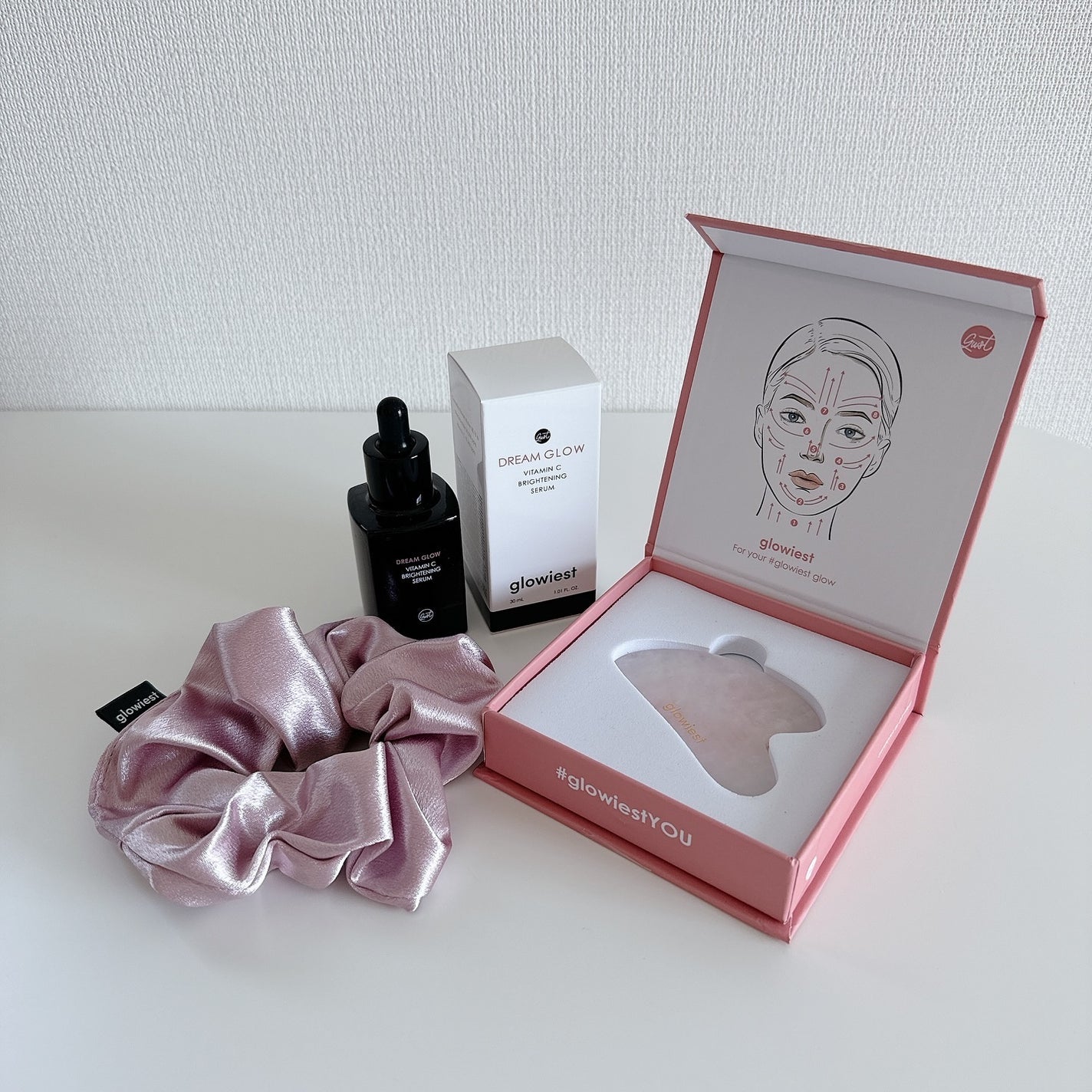 Rose Quartz Gua Sha for Face and Body/glowiest/美顔器・マッサージを使ったクチコミ(1枚目)