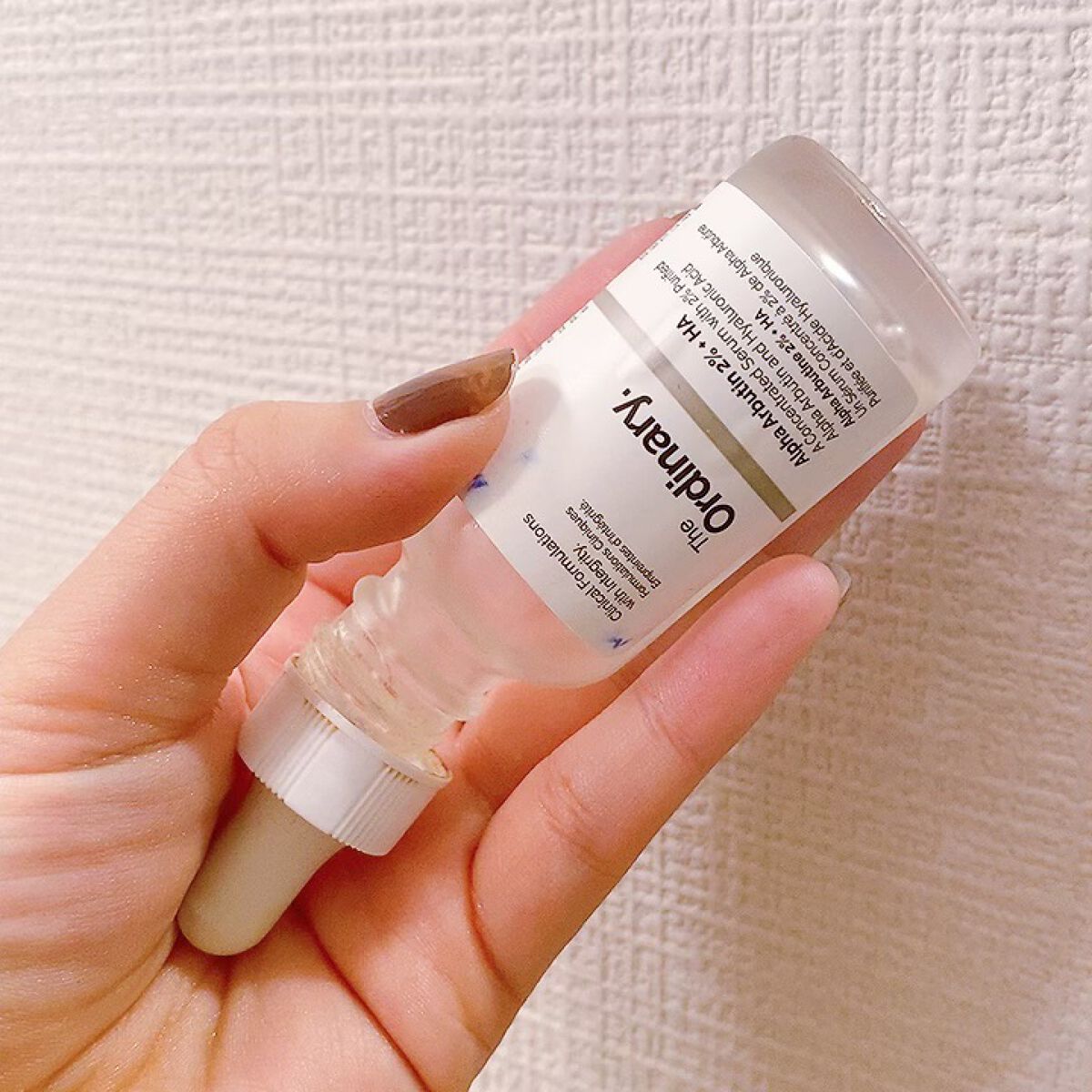 The Ordinary Alpha Arbutin 2% + HAのクチコミ「これ、リピ2回目のAlpha Arbutin 2% + HAなのですが、結構おすすめ出来ます😙.....」（2枚目）