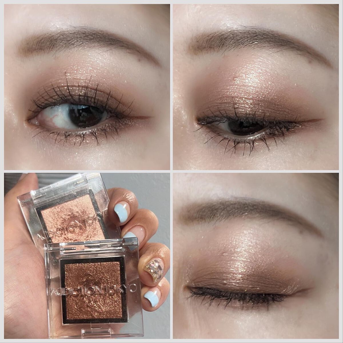 アディクション ザ アイシャドウ スパークル/ADDICTION/単色アイシャドウを使ったクチコミ(5枚目)