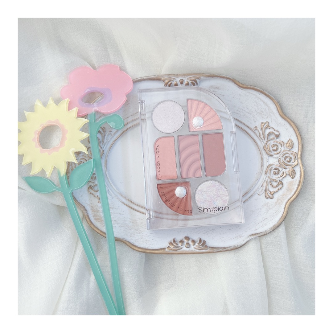 シンプレイン アイパレット/Sim;plain/アイシャドウパレットを使ったクチコミ（1枚目）
