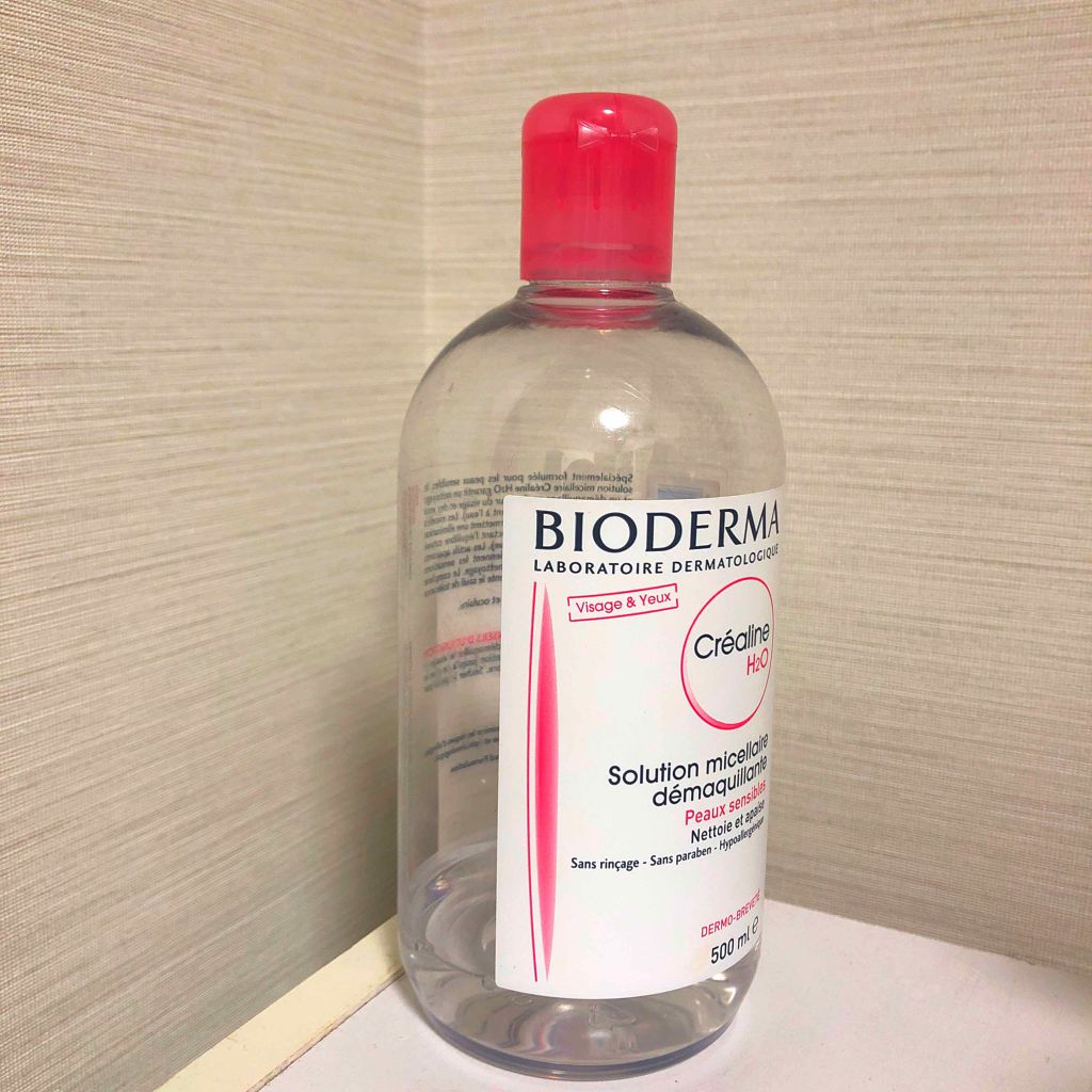 サンシビオ エイチツーオー D/ビオデルマ/クレンジングウォーターを使ったクチコミ（1枚目）