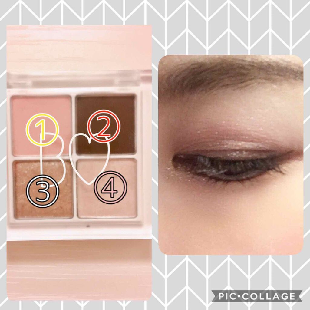 THE アイパレR/b idol/アイシャドウパレットを使ったクチコミ（2枚目）