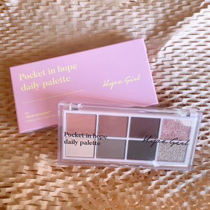 Pocket in Hope daily palette/Hope Girl/アイシャドウパレットを使ったクチコミ(1枚目)